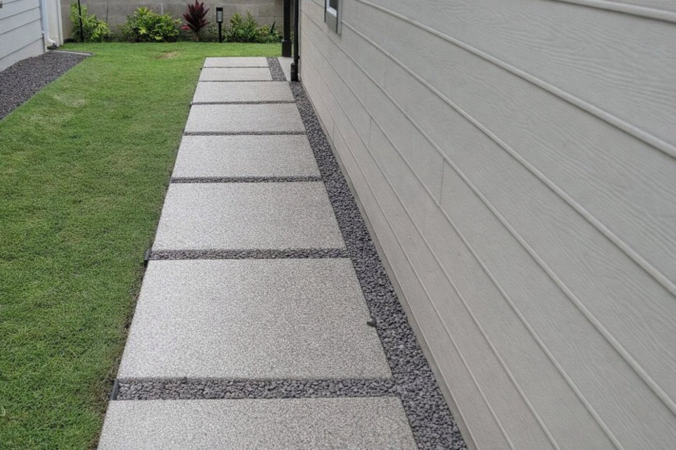 Concrete sidewalk building in Seagoville, TX